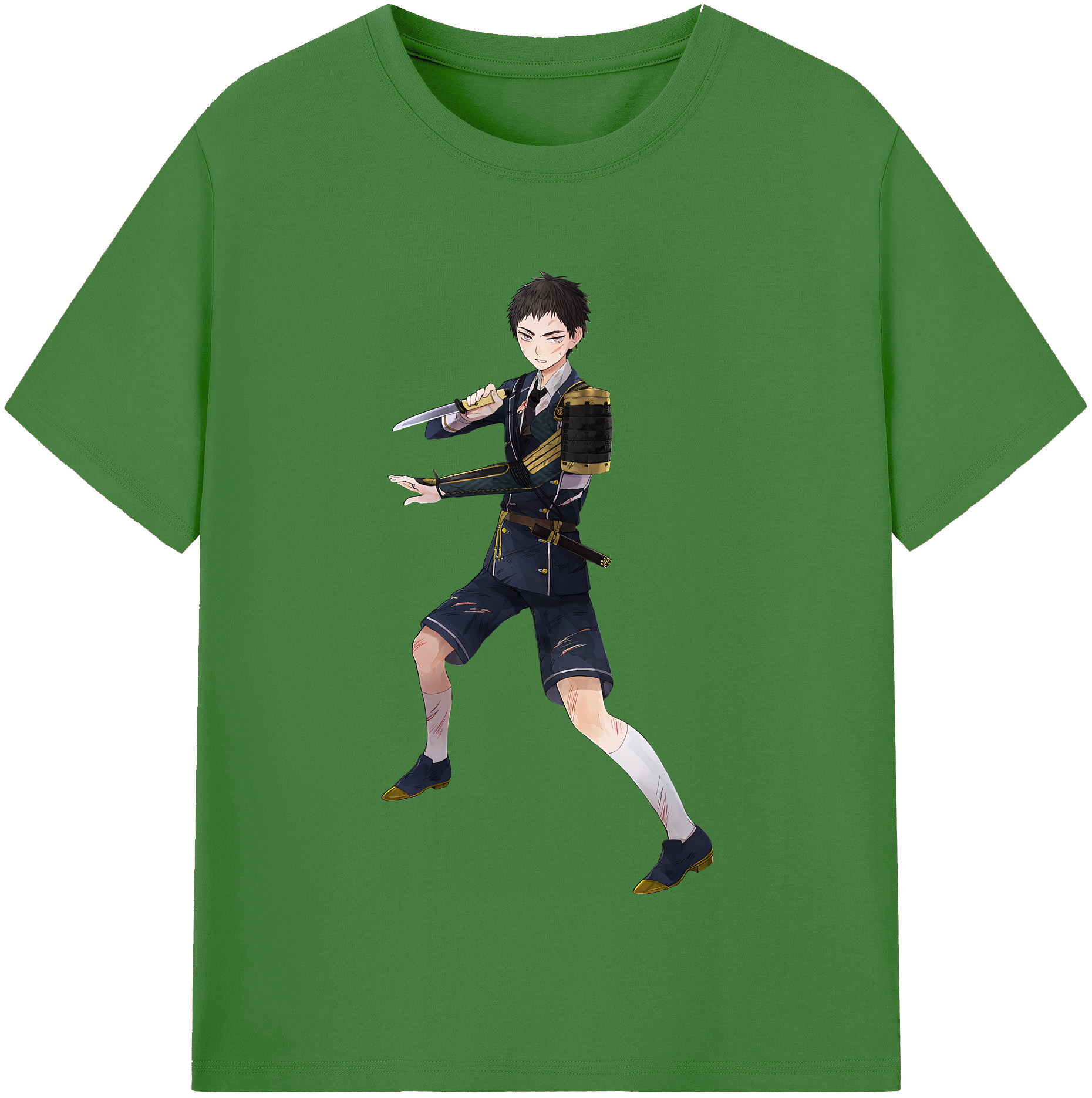 （画像用） 刀剣乱舞 Touken Ranbu レディースカジュアルプリントTシャツ（綿100％）